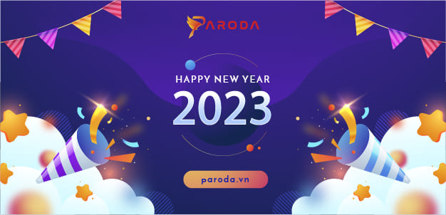 Paroda thông báo lịch nghỉ Tết dương lịch 2023